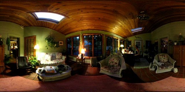 360˚ view of my parents sun room - click for interactive view
